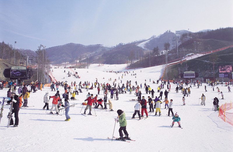 Khu trượt tuyết Elysian Gangchon
